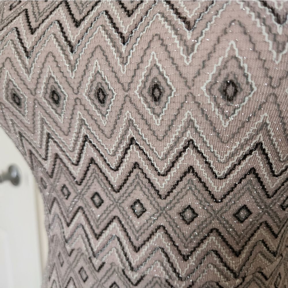 4SI3MNA Metallic Pink Backless Strappy Dress - Picture 8 of 9